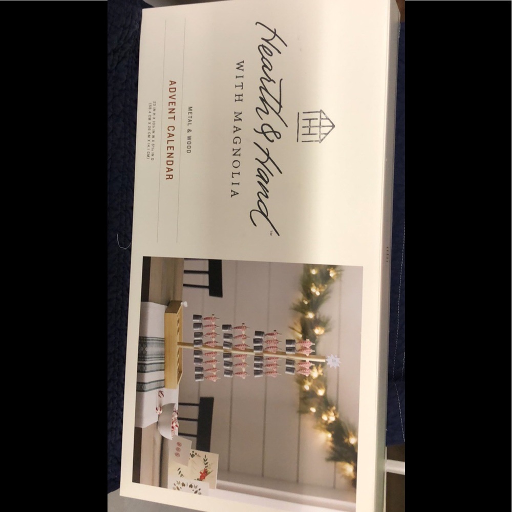 Hearth and hand with magnolia Advent Calendar NWT